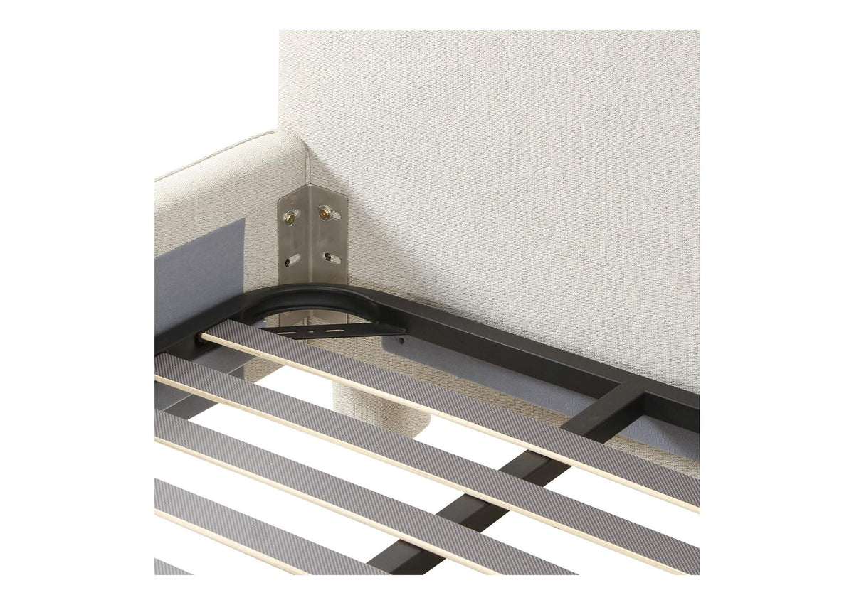 OA-1002-29-0 Ichigo Queen Bed Light Grey