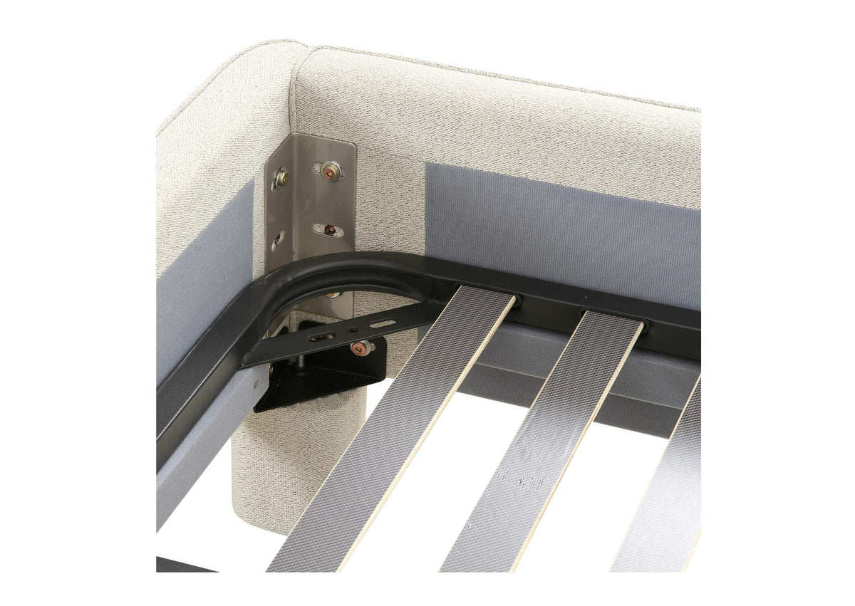 OA-1002-29-0 Ichigo Queen Bed Light Grey