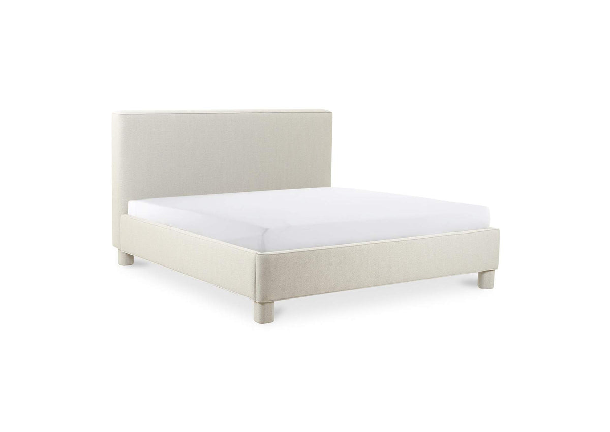 OA-1002-29-0 Ichigo Queen Bed Light Grey