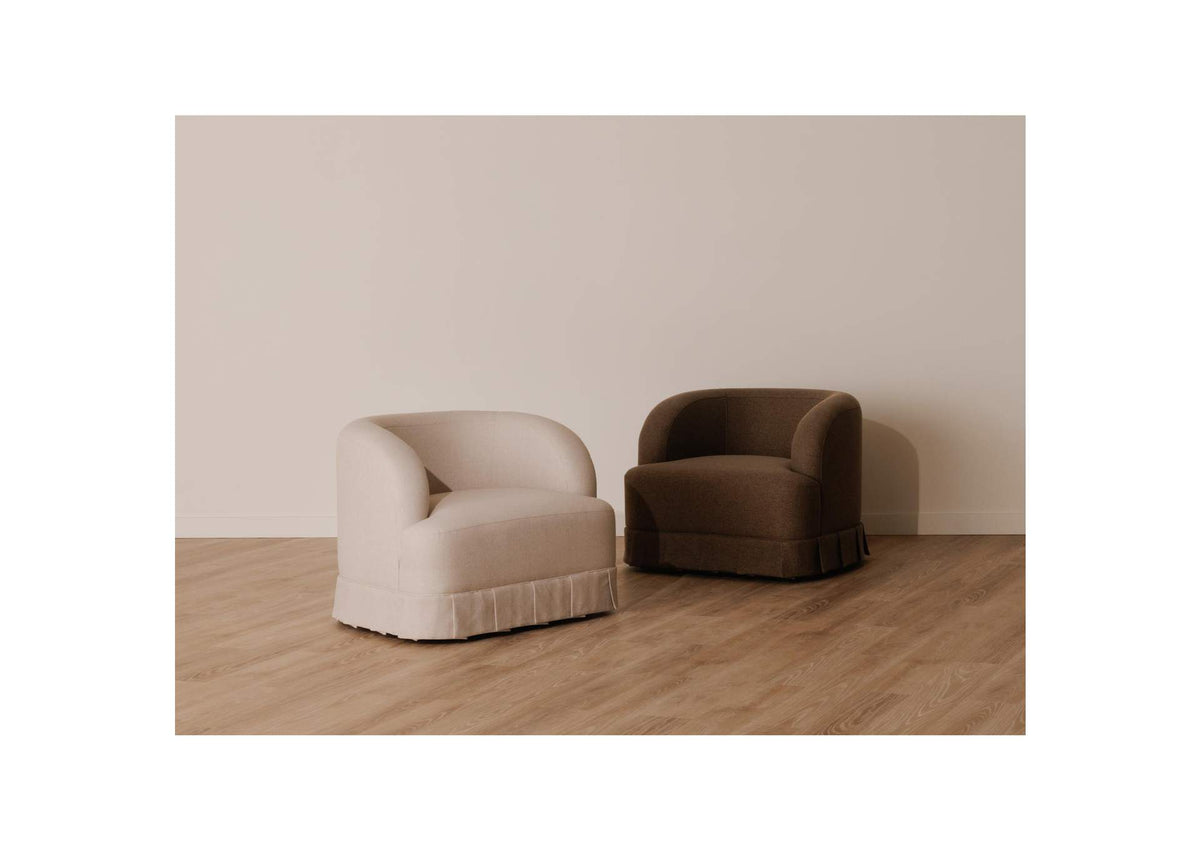OA-1013-03 Maren Swivel Chair Brown