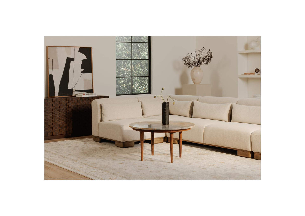 OA-1031-34 June Slipper Chair Oatmeal