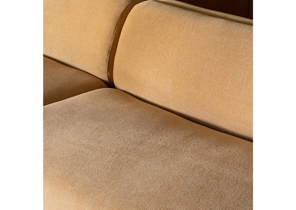 OA-1092-09 Naomi Concave Sofa Golden Yellow