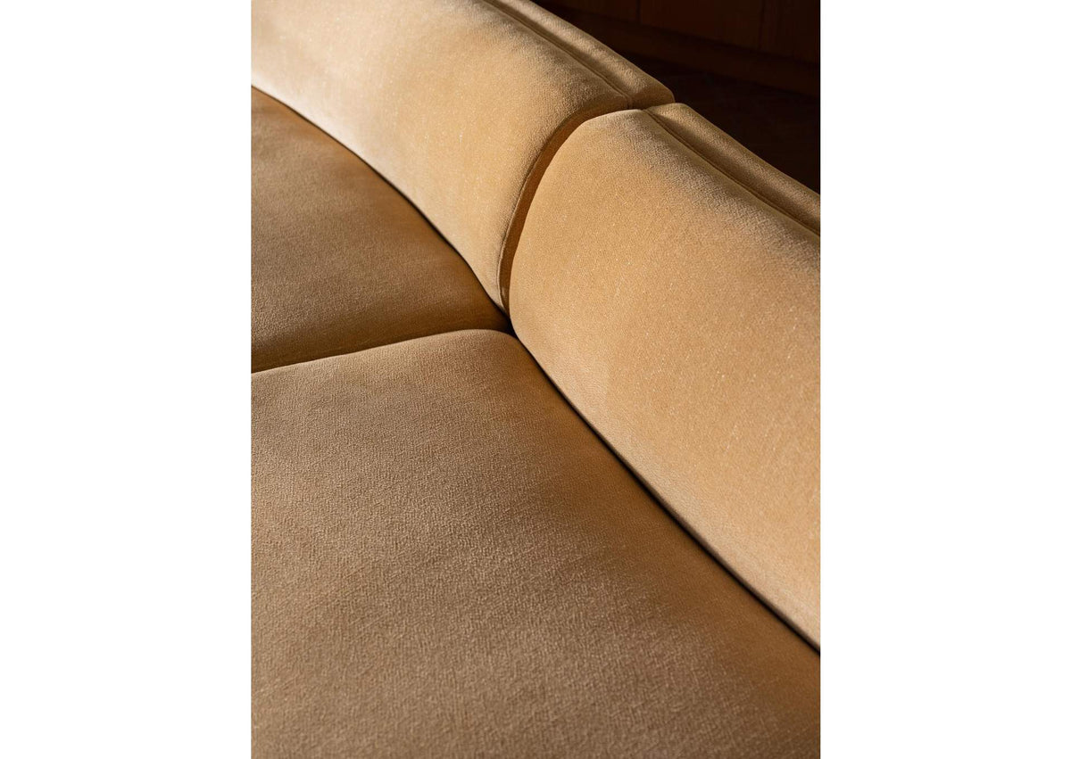 OA-1092-09 Naomi Concave Sofa Golden Yellow
