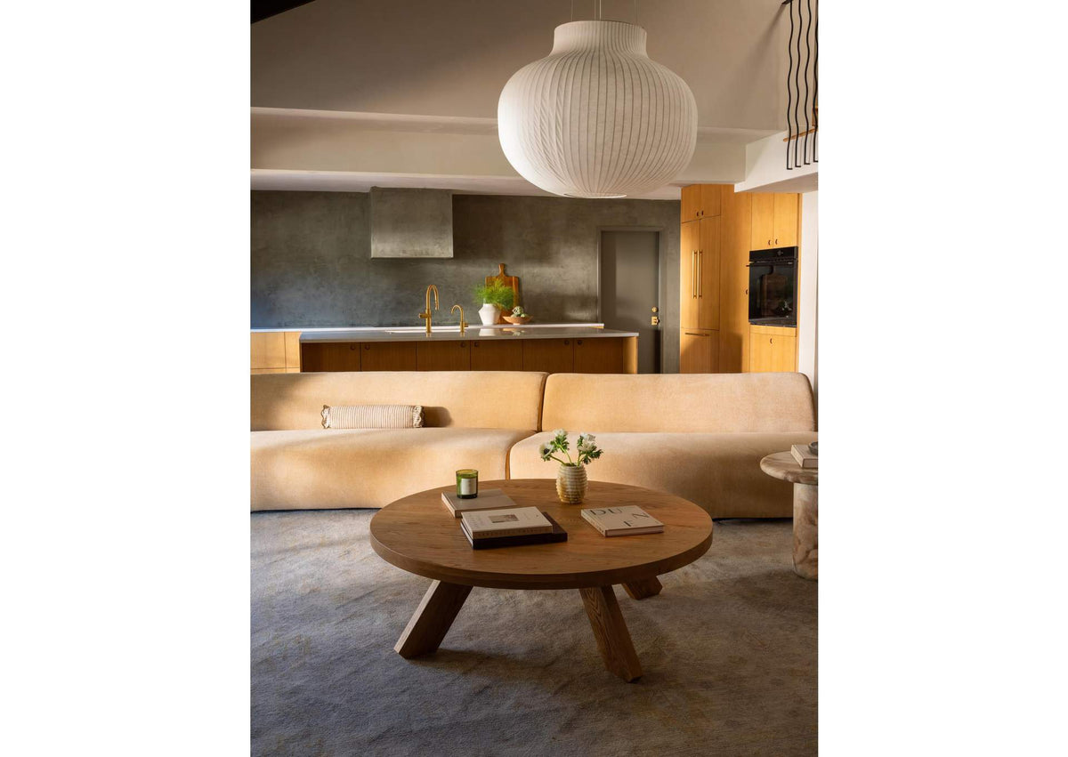 OA-1092-09 Naomi Concave Sofa Golden Yellow