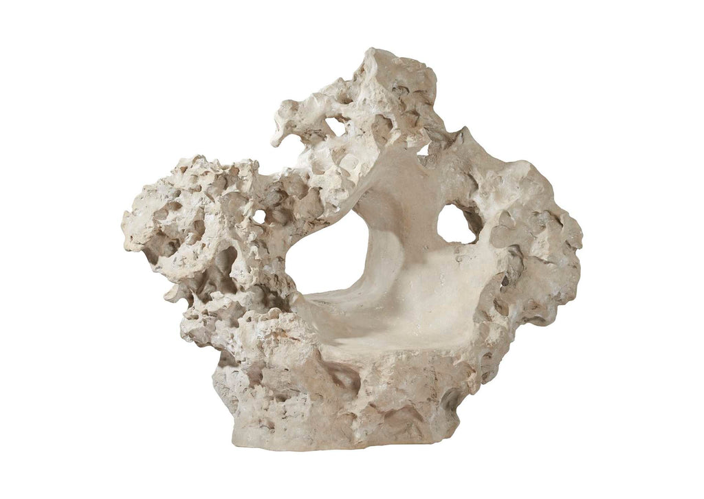 PH100740 Colossal Cast Stone Sculpture With Seat - Roman Stone