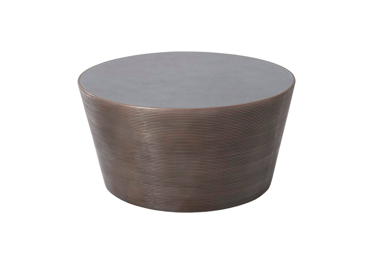 PH102335 Kono Coffee Table - Bronze Finish With Concrete Top