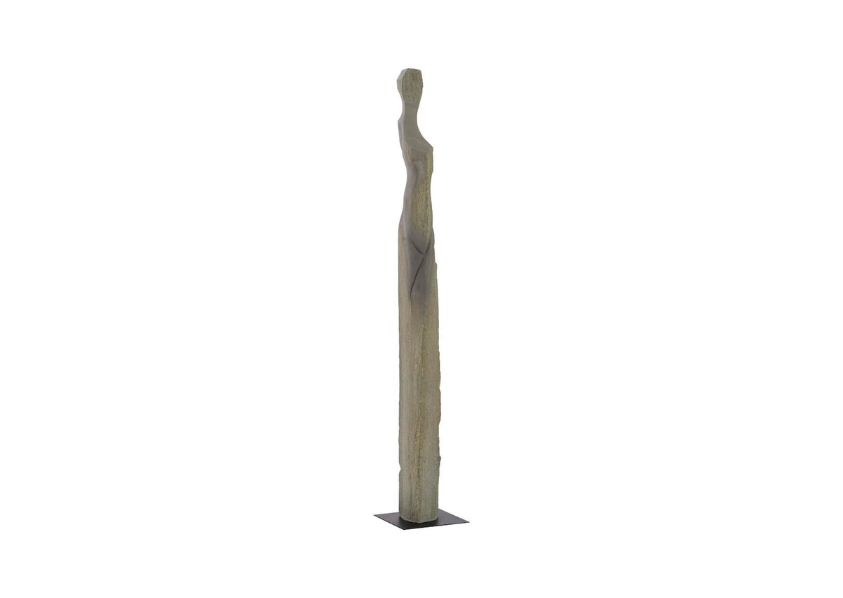 PH102845 Cast Women Sculptures - A - Colossal - Splinter Stone Finish
