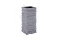 PH103542 June Square Planter - Gray - Lg