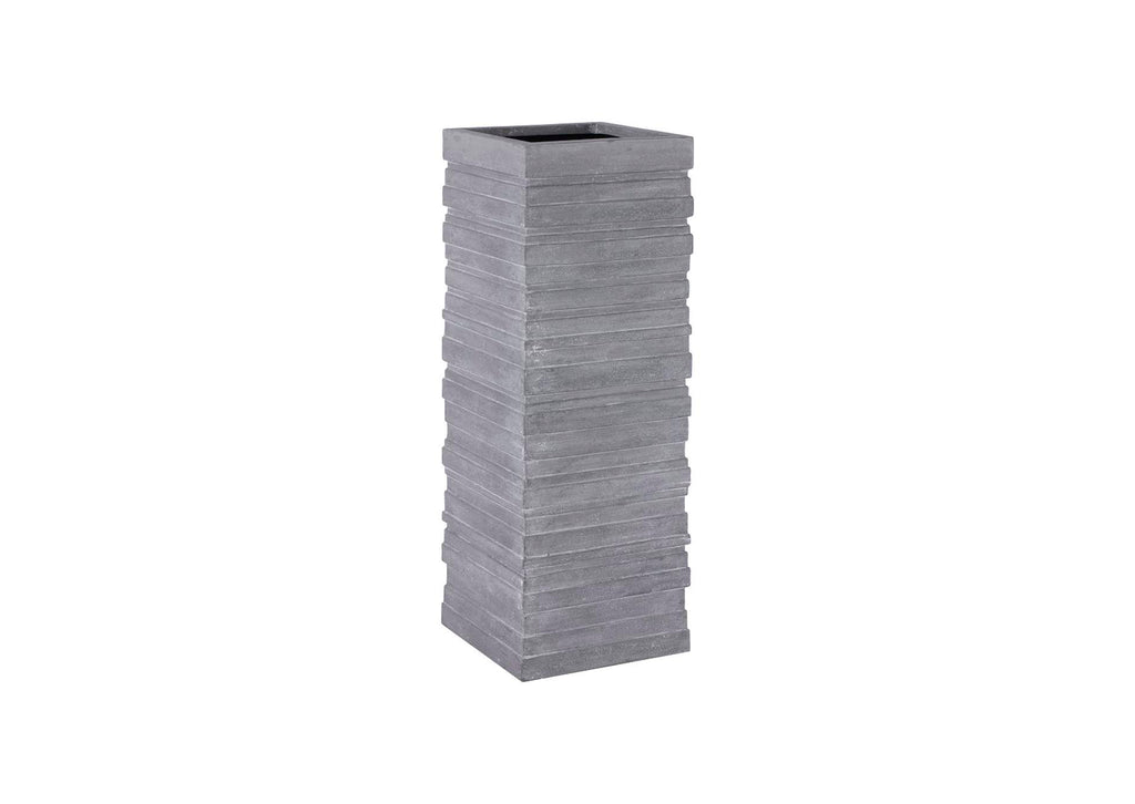 PH103543 June Square Planter - Gray - XL