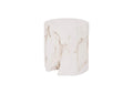 PH104339 Slice Stool - Round - White Stone