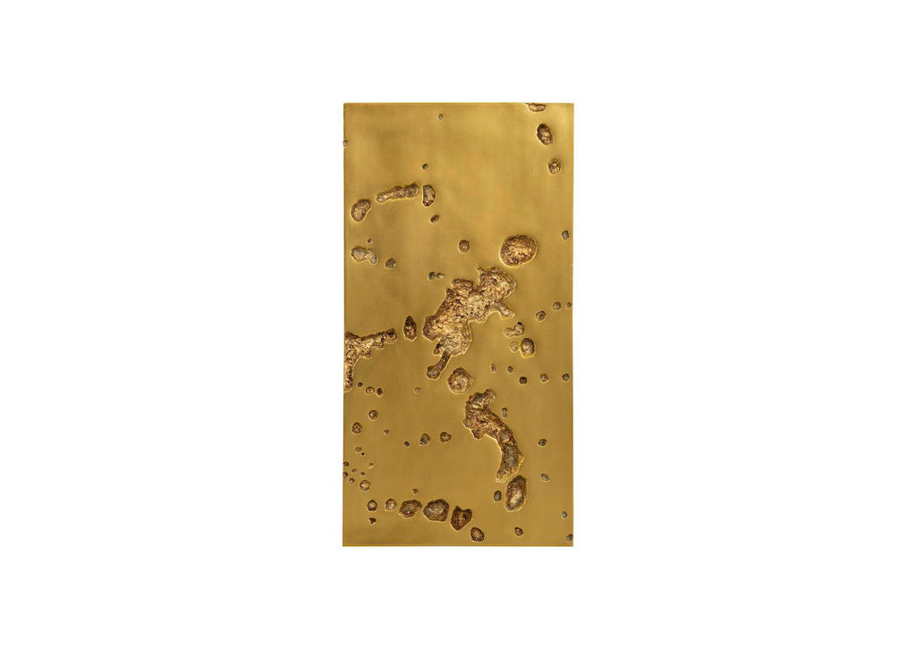 PH107321 Splotch Wall Art - Rectangle - Gold Leaf