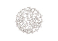 PH110308 Koi Wall Art - Silver Leaf