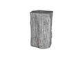PH53167 Log Pedestal - Silver Leaf