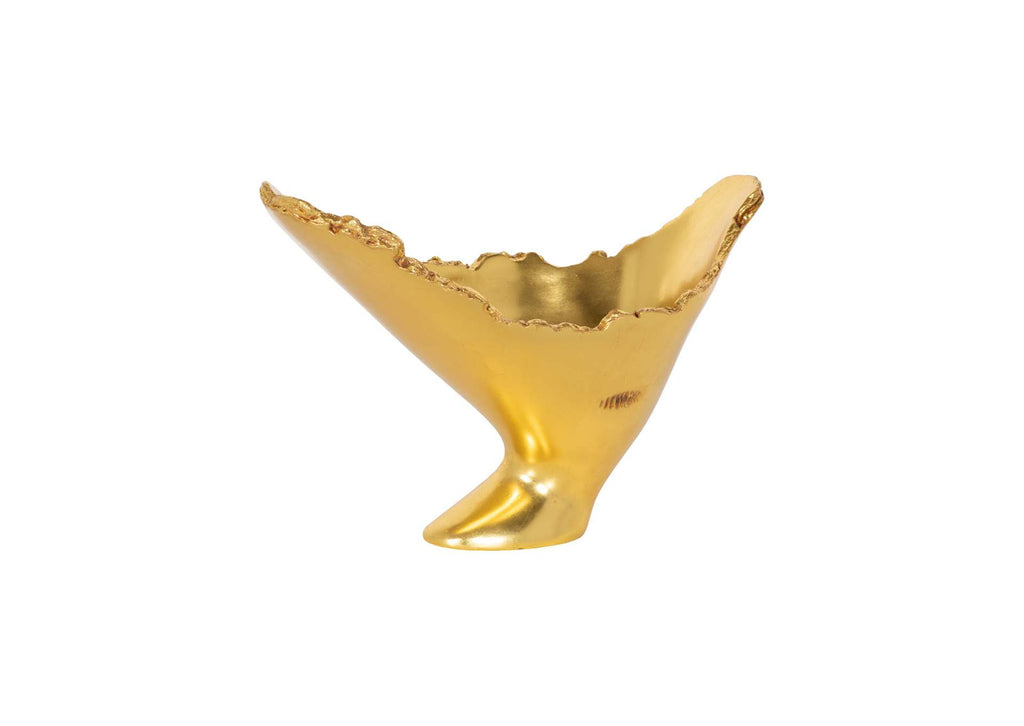 PH56703 Burled Vase - Gold Leaf