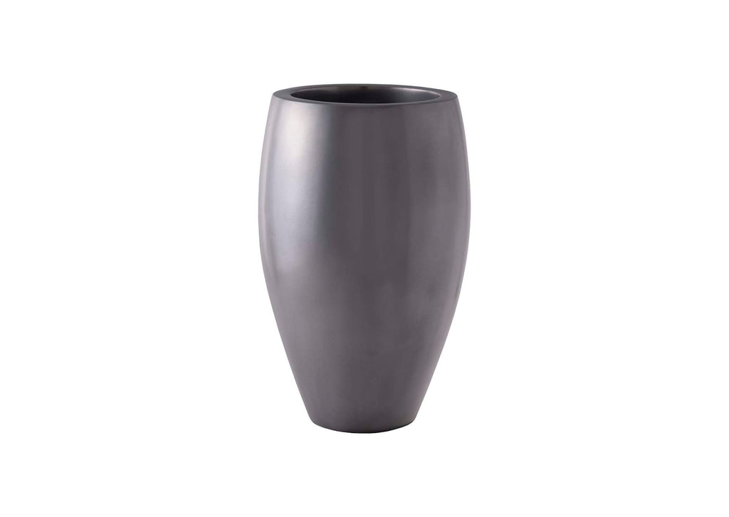 PH61356 Classic Planter - Polished Aluminum - Sm