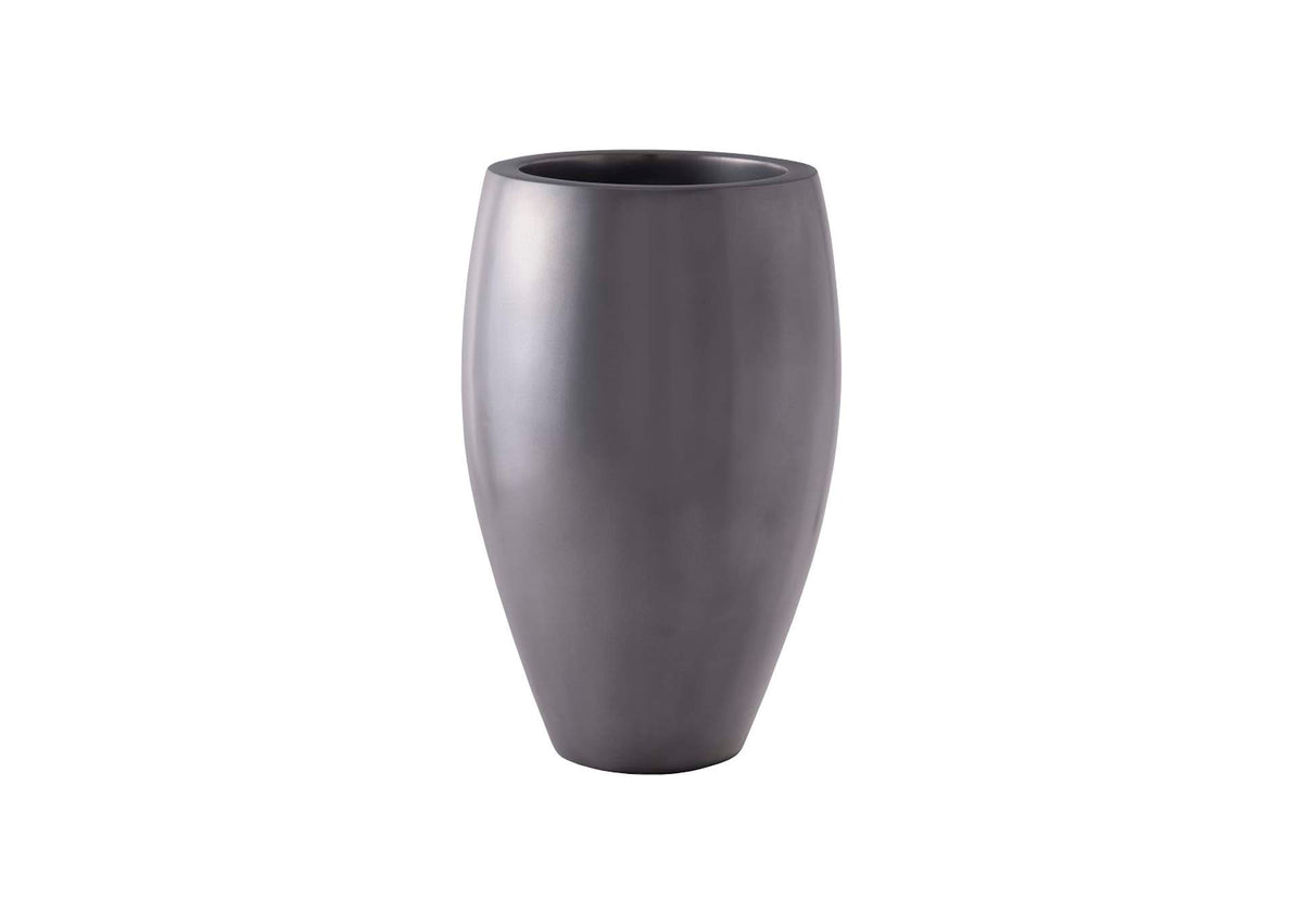 PH61356 Classic Planter - Polished Aluminum - Sm