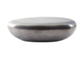 PH68784 River Stone Coffee Table - Polished Aluminum - Large