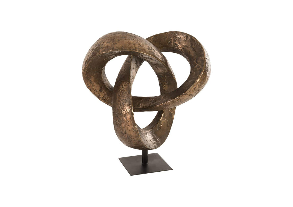 PH80672 Trifoil Sculpture - Bronze