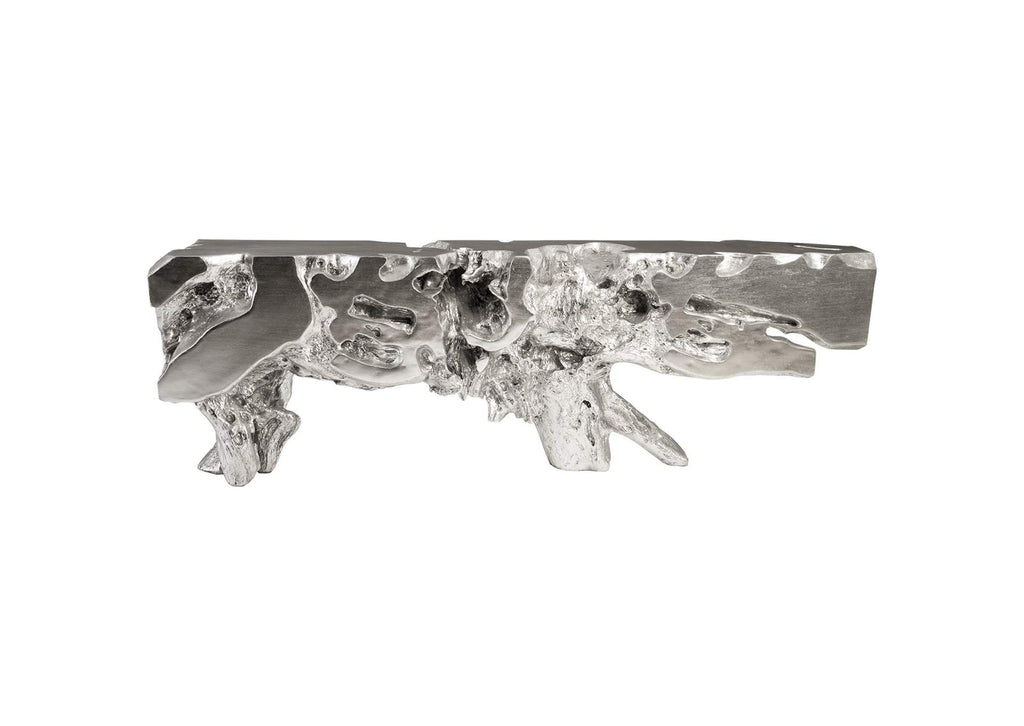 PH84330 Freeform Console Table - Silver Leaf - Extra Large
