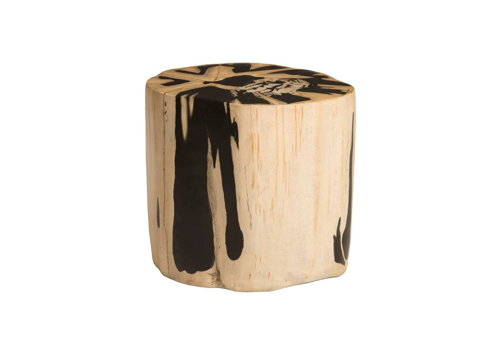 PH85494 Cast Petrified Wood Stool - Resin