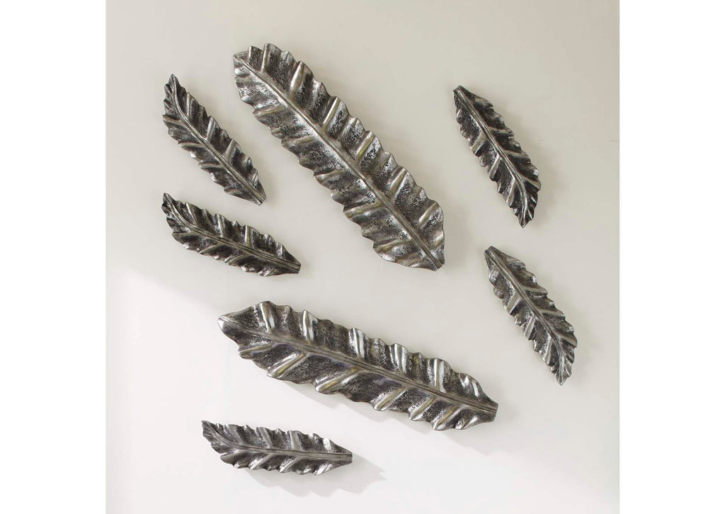 PH94498 Petiole Wall Leaf, Silver, Medium , Version A