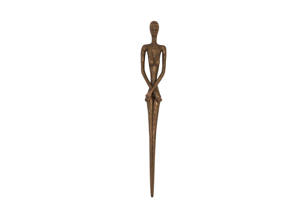 PH95572 Lottie Wall Sculpture - Resin - Bronze Finish