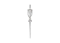 PH95573 Lloyd Wall Sculpture - Resin - Silver Leaf