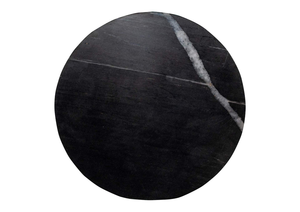 PJ-1021-02 Grace Accent Table Black Marble