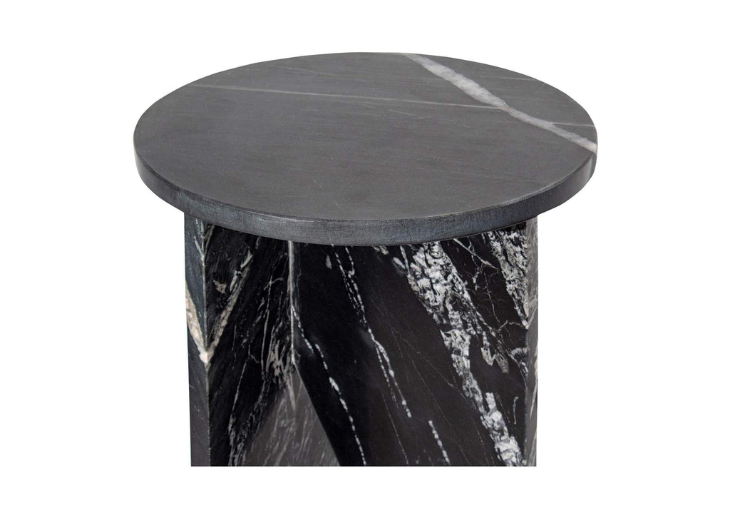 PJ-1021-02 Grace Accent Table Black Marble