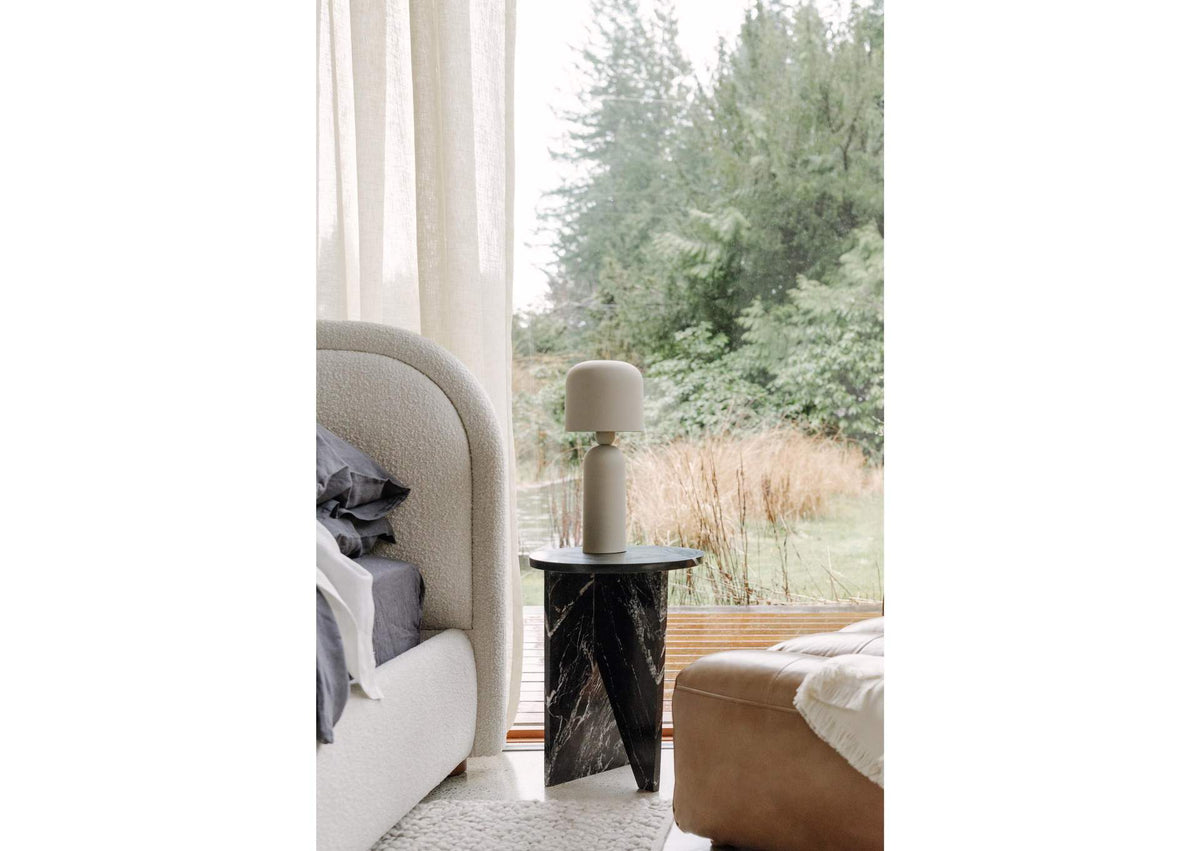 PJ-1021-02 Grace Accent Table Black Marble