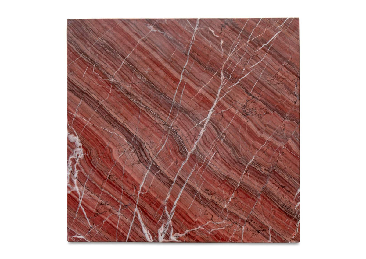 PJ-1024-06 Blair Accent Table Rosso Levanto Marble