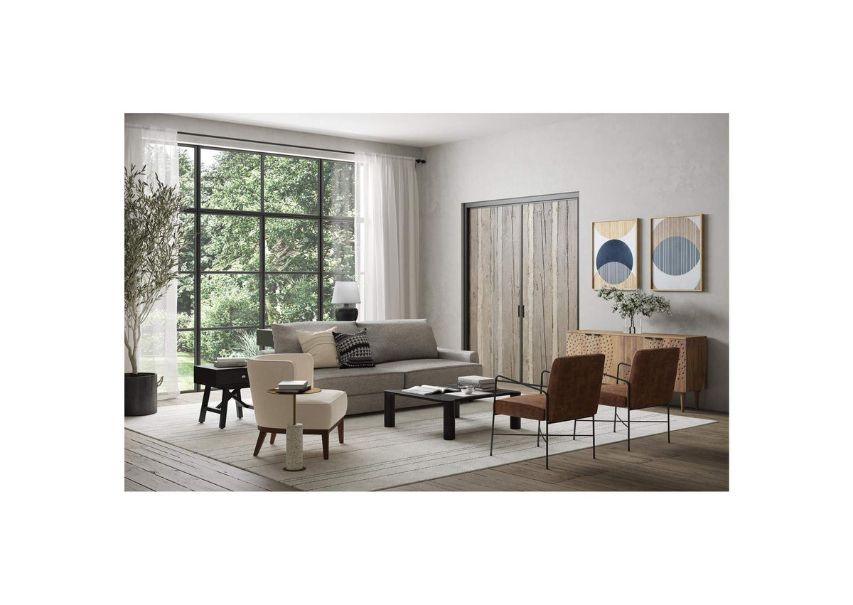 PK-1089-14 Dagwood Leather Armchair Open Road Brown