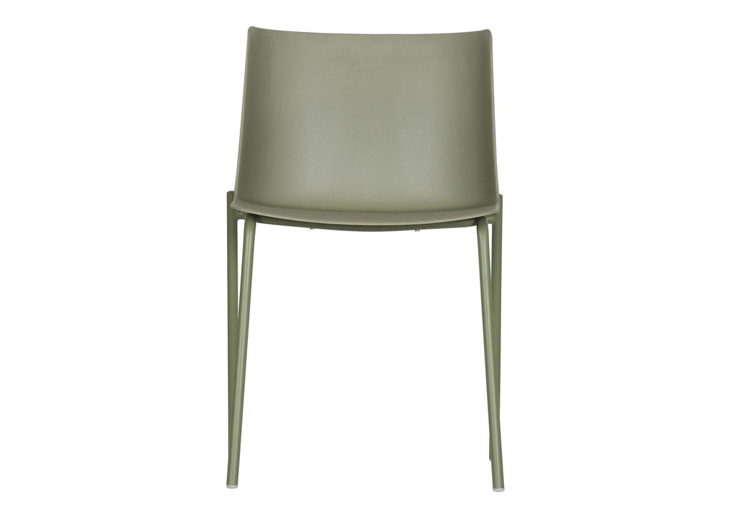 QX-1010-16 Silla Outdoor Dining Chair Sage Green - Set Of Two
