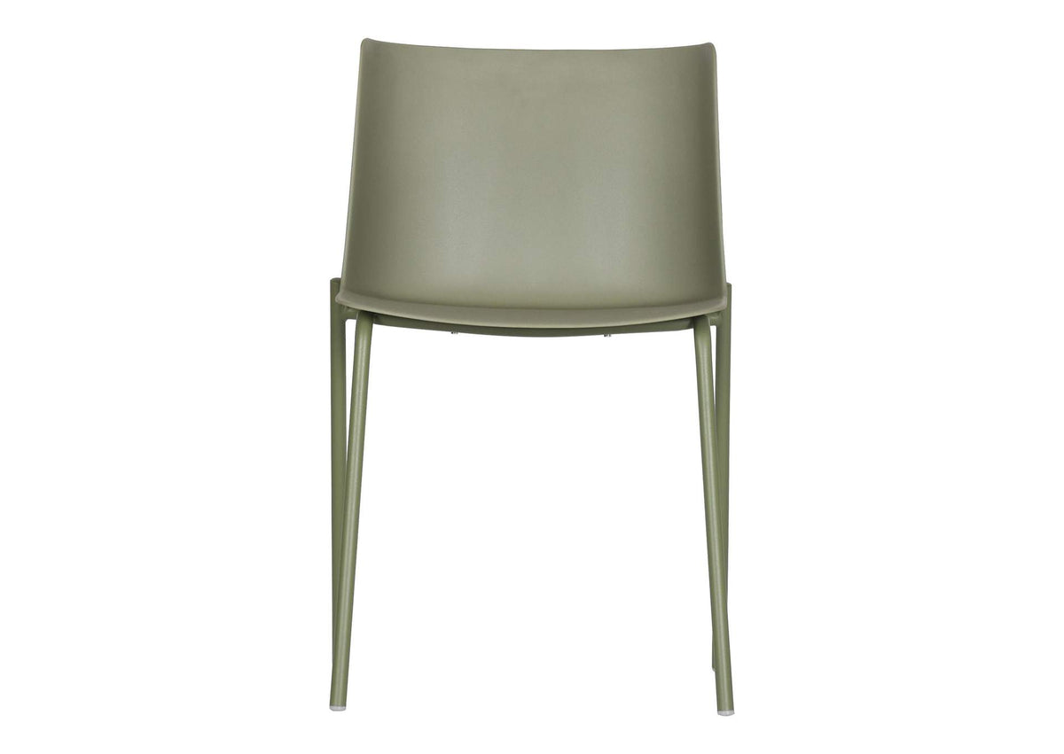 QX-1010-16 Silla Outdoor Dining Chair Sage Green - Set Of Two