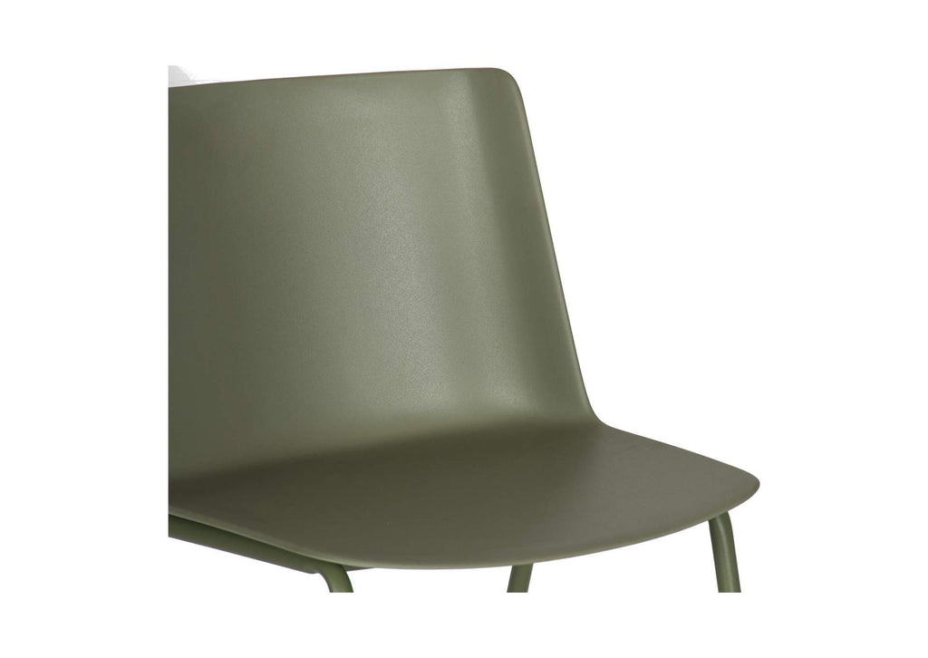QX-1010-16 Silla Outdoor Dining Chair Sage Green - Set Of Two