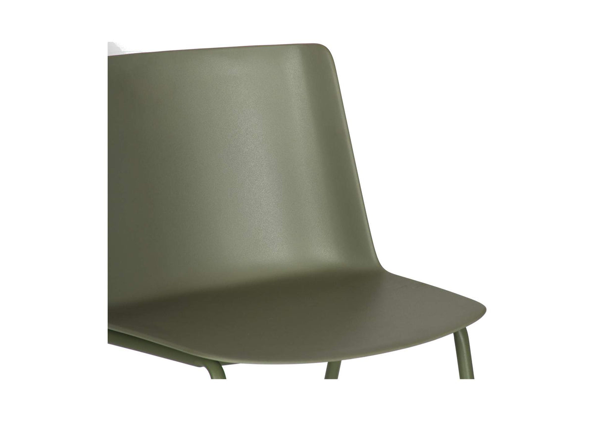 QX-1010-16 Silla Outdoor Dining Chair Sage Green - Set Of Two