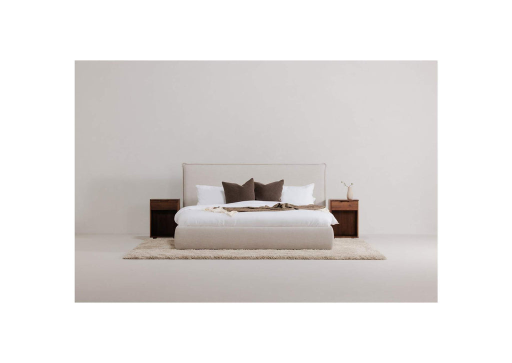 RN-1129-34-0 Luzon Queen Bed Wheat