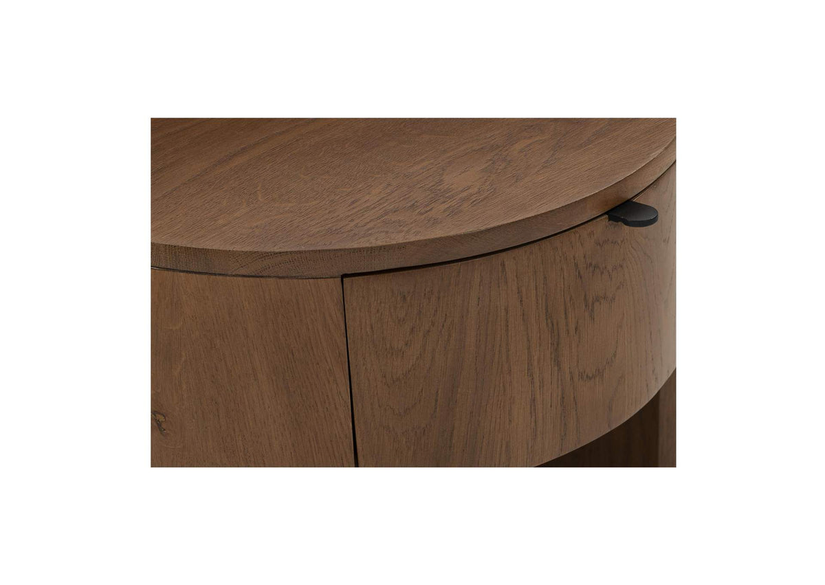 RP-1012-03 Theo One Drawer Nightstand Brown