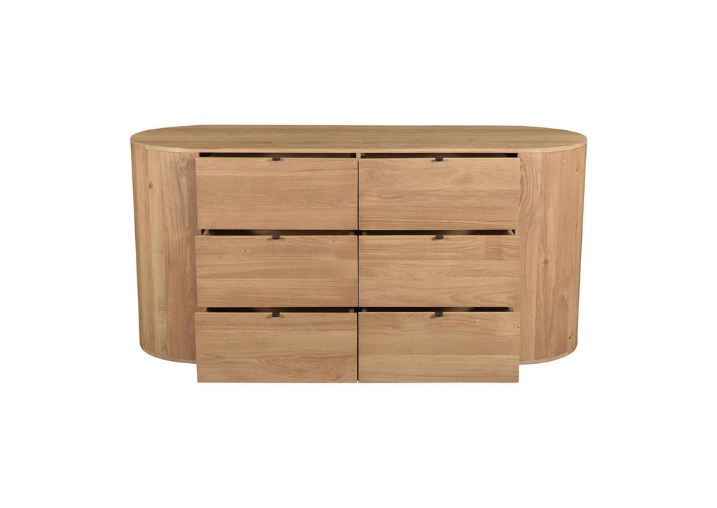 RP-1013-24 Theo 6 Drawer Dresser Natural