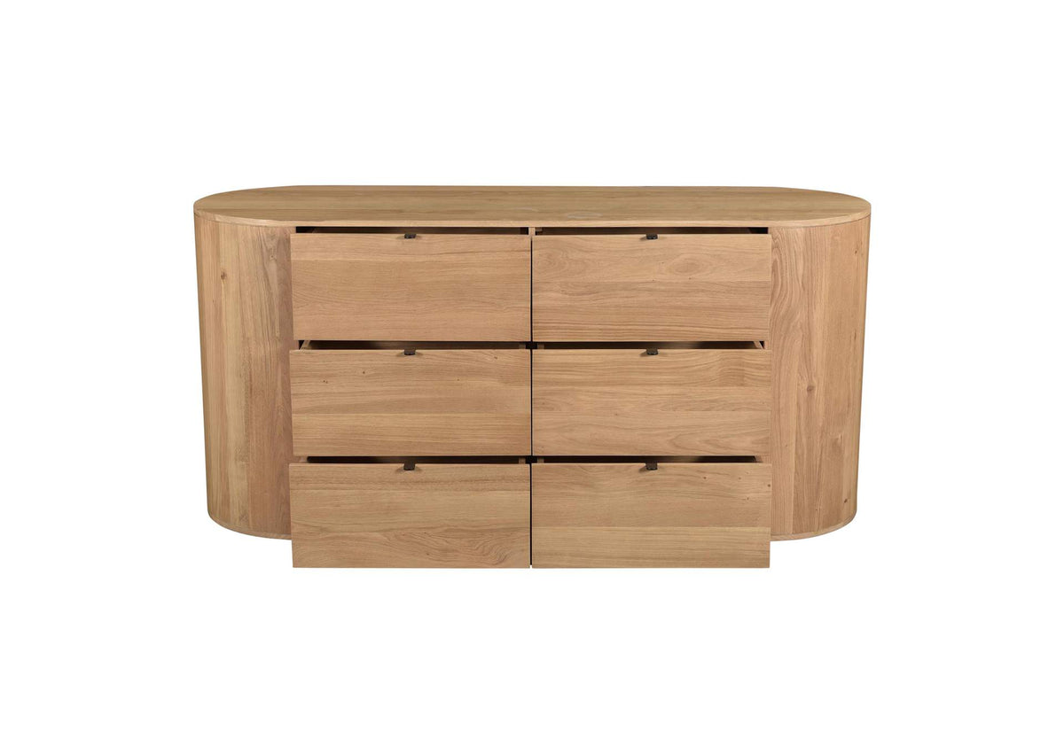 RP-1013-24 Theo 6 Drawer Dresser Natural