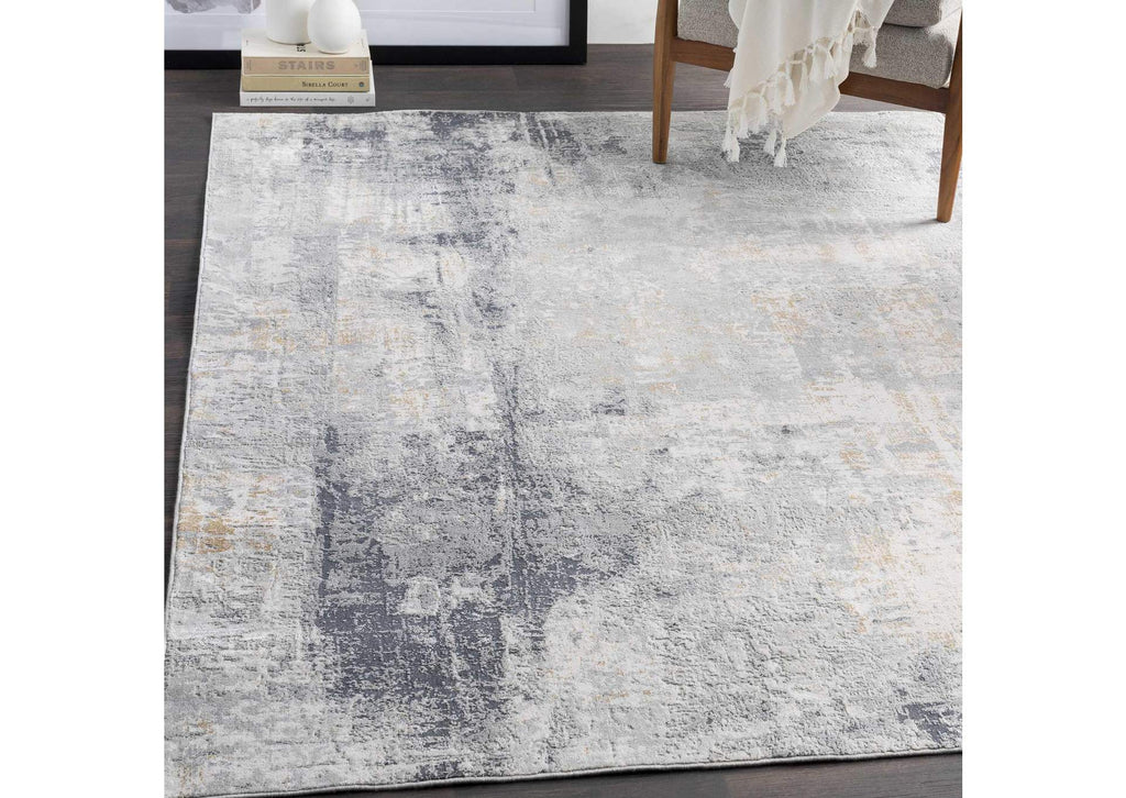 71511-8 Uttermost Paoli Gray Abstract 10 Rug
