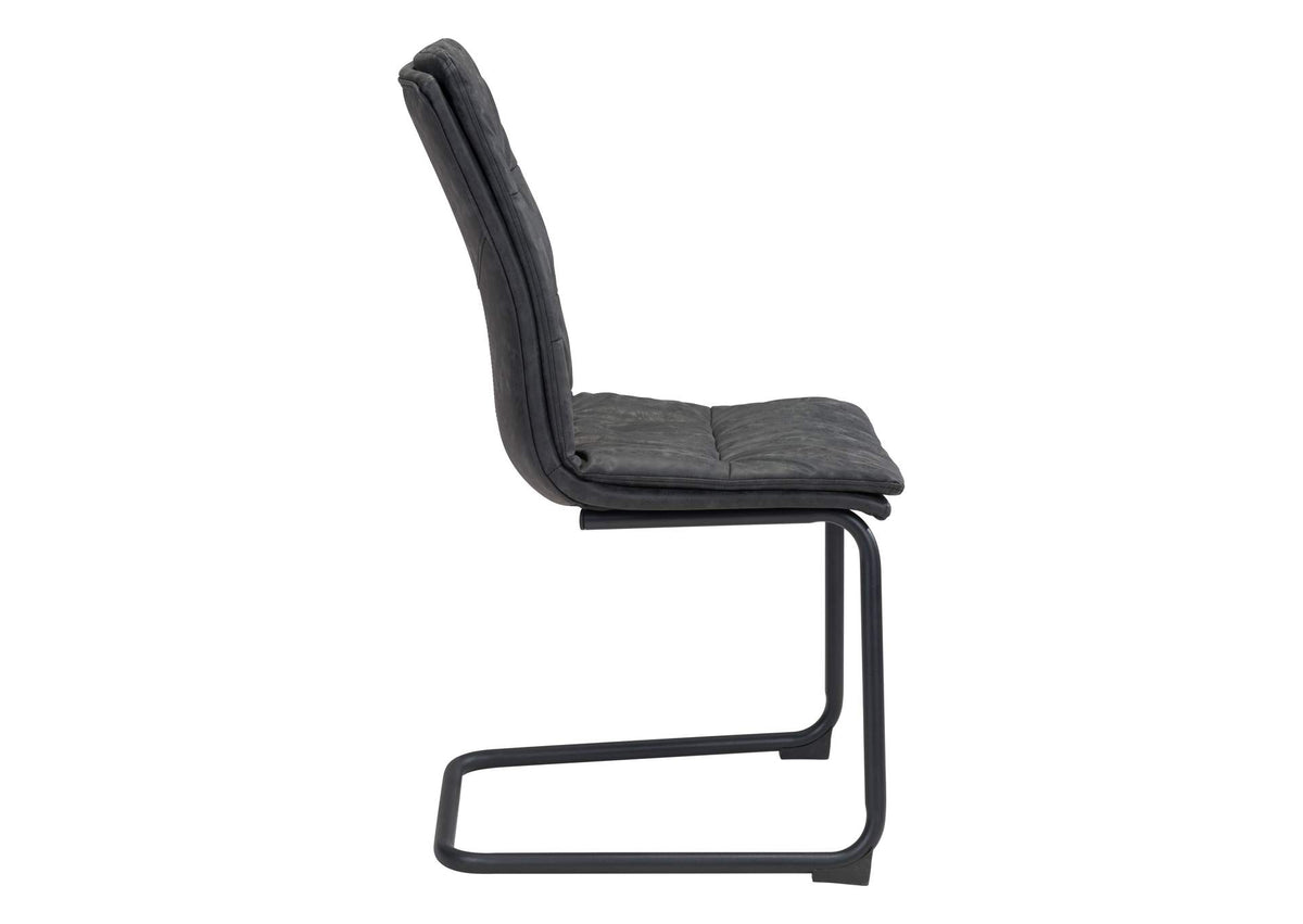 101954 Sharon Dining Chair (Set Of 2) Vintage Black