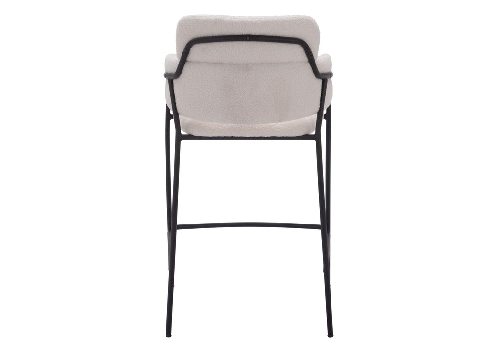 109665 Marcel Counter Stool (Set Of 2) Cream