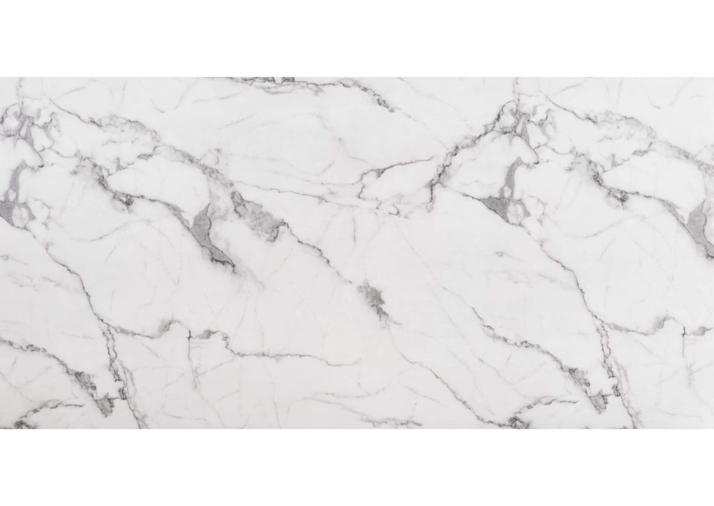 100652 Atlas Dining Table White & Gold