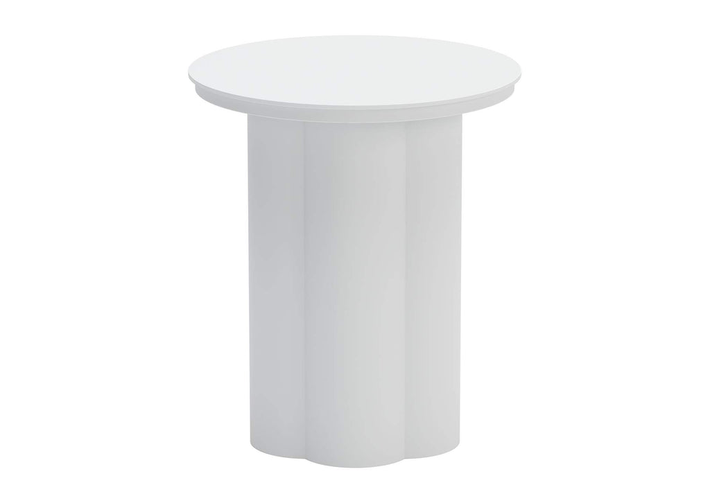 704021 Kogur Outdoor Side Table White