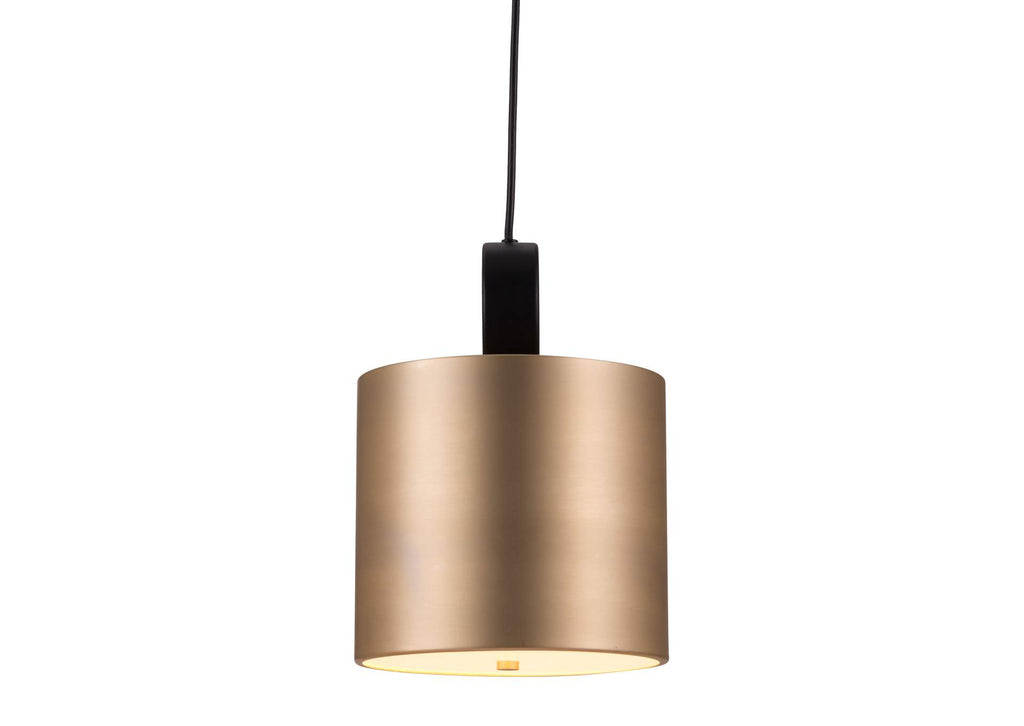56107 Myson Ceiling Lamp Gold & Black