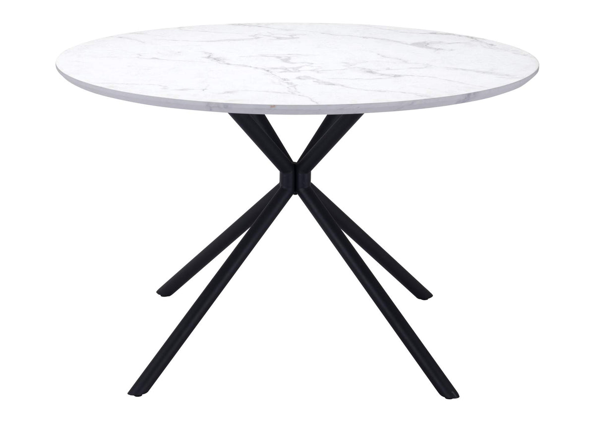 101879 Amiens Dining Table White