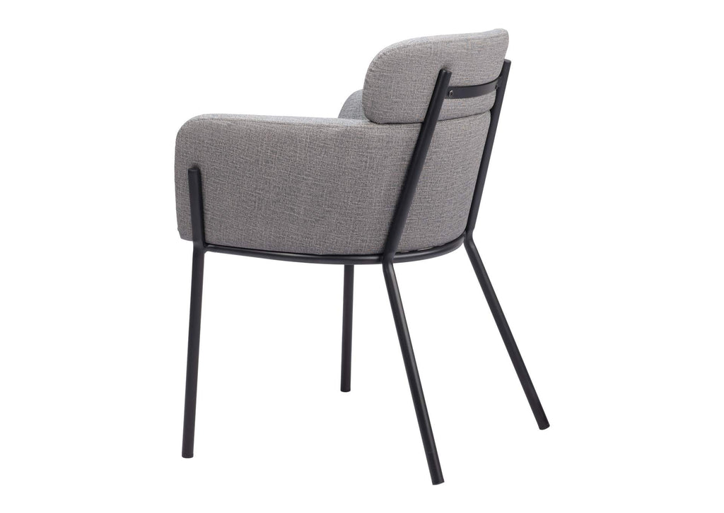 110171 Bremor Dining Chair (Set Of 2) Slate Gray