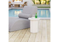 704021 Kogur Outdoor Side Table White