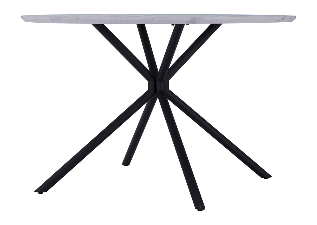 101879 Amiens Dining Table White